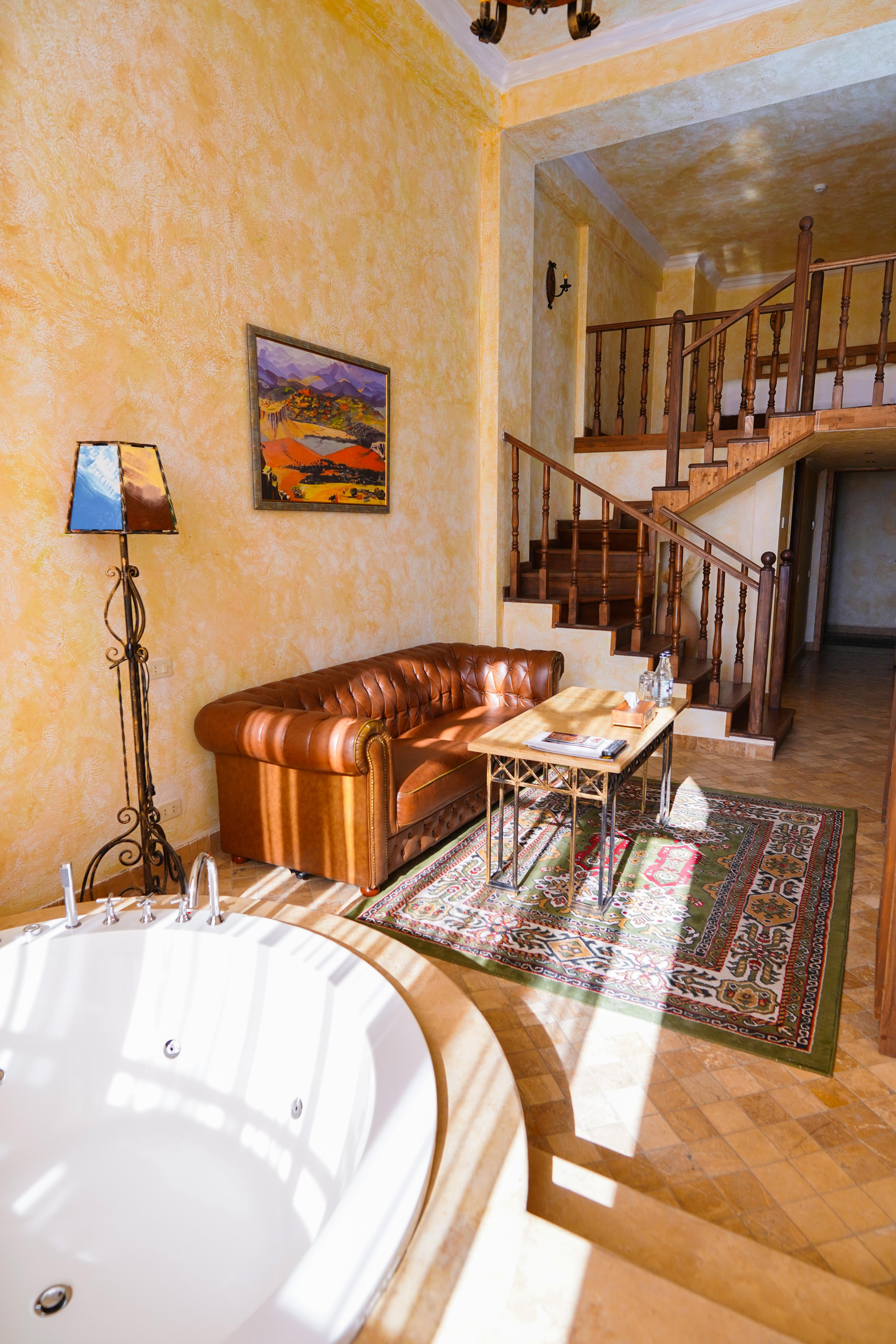 Caucasus Hotel Kasagh Exterior foto A 3D rendering of a living room