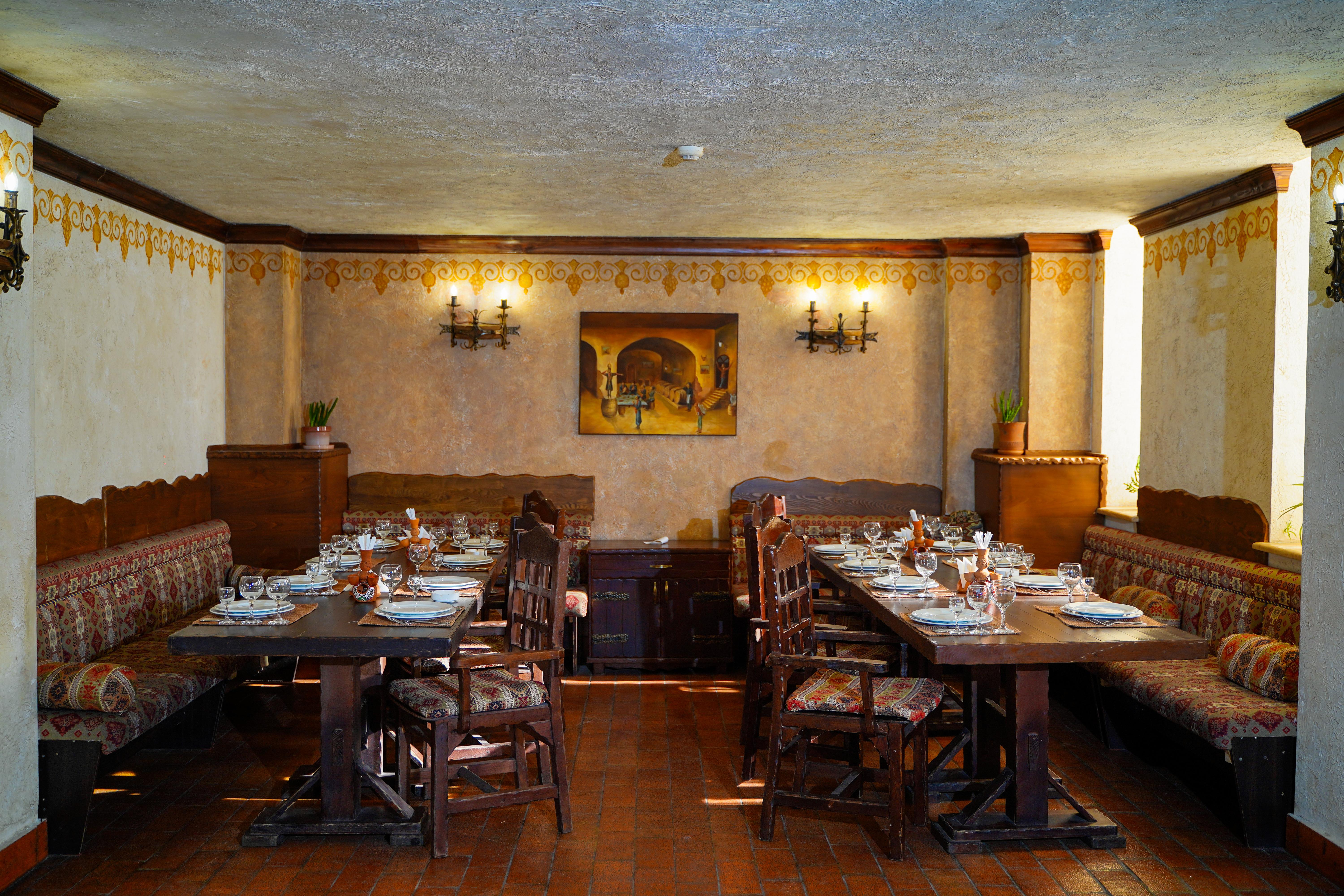 Caucasus Hotel Kasagh Exterior foto Restaurant in the hotel
